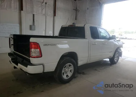 2021 Ram 1500 Big Horn/Lone Star z USA, uszkodzony, nr VIN 1C6SRFBT2MN730260